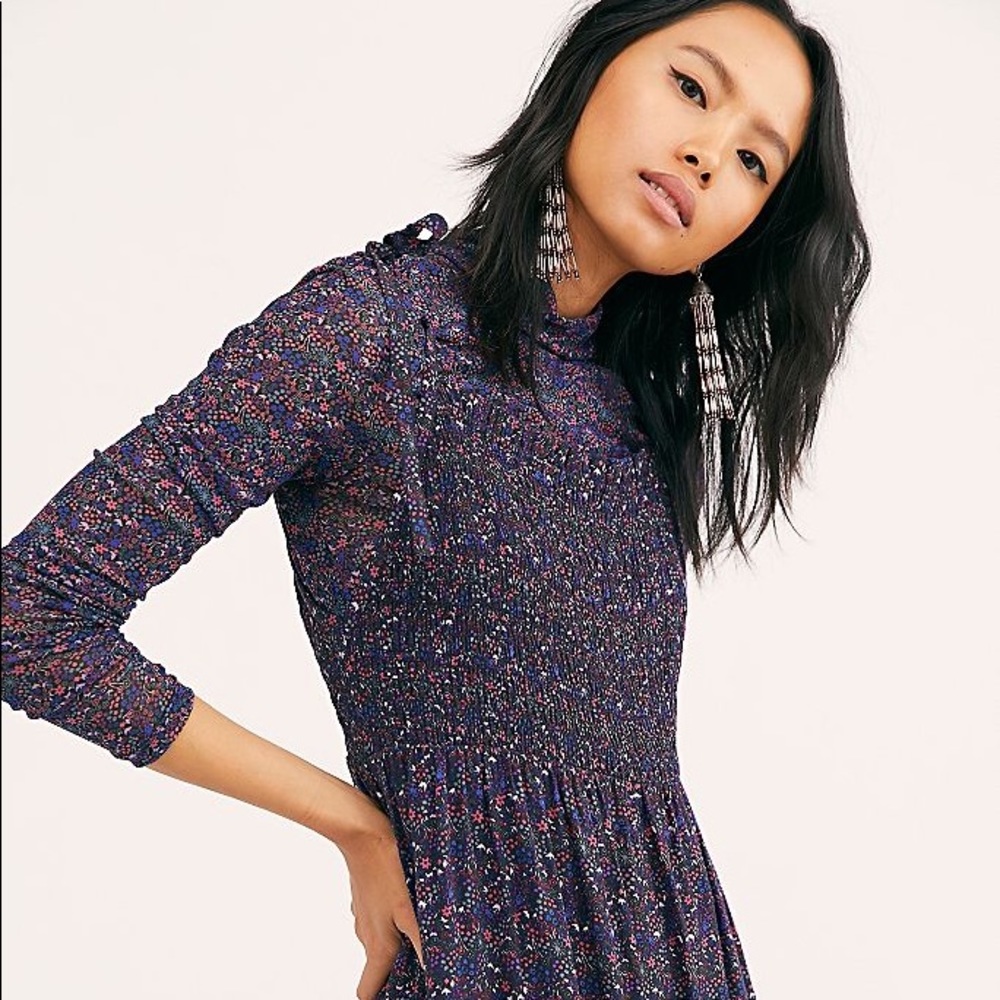 🖤Free People | NWT!! Two-Piece Floral Dress!! 🌸